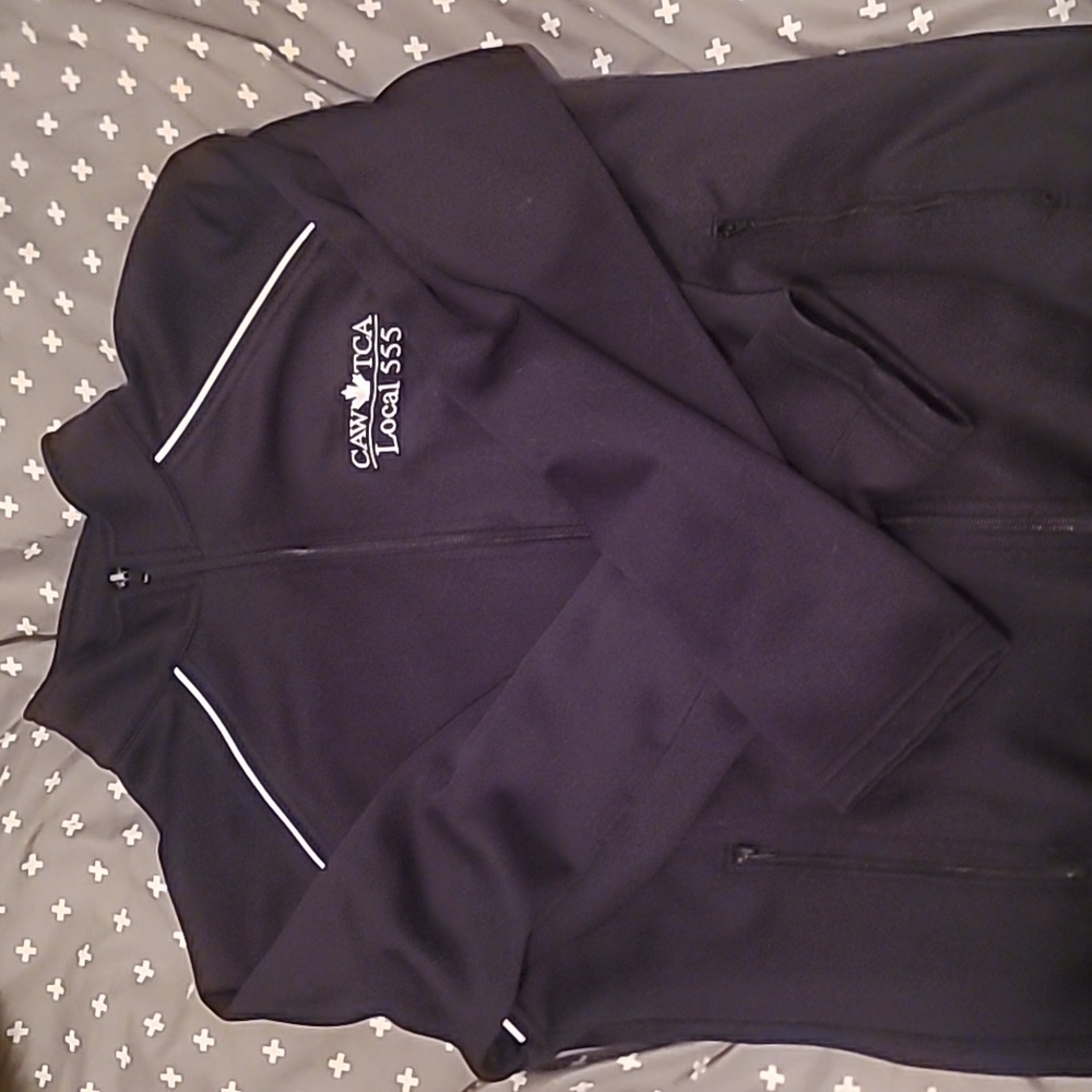 Women sweater, navy blue,LG,